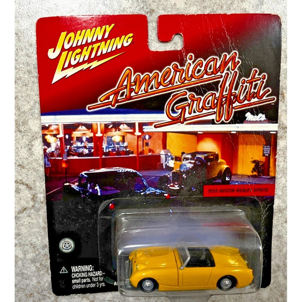 Johnny Lightning Lightning 1958 Austin-Healey Sprite American Graffiti 1/64 NEW